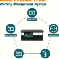 12V 300Ah LiFePO4 Battery 200A BMS IP65 200x200 12V 300Ah LiFePO4 Battery 200A BMS IP65 200x200