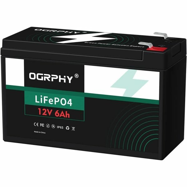 12V 6Ah LiFePO4 Battery 76.8Wh Grade A Cells Lithium Battery with BMS 12V 6Ah LiFePO4 Battery 76.8Wh Grade A Cells Lithium Battery with BMS
